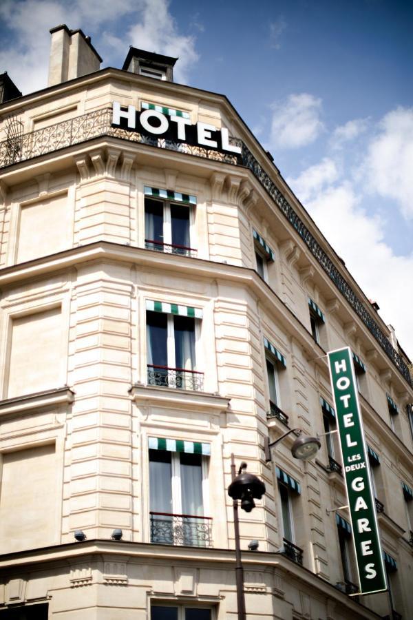 Hotel Les Deux Gares Paris Exterior photo